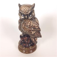 Glazed Ceramic Owl