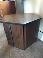 Hexagon Side Table Cabinet