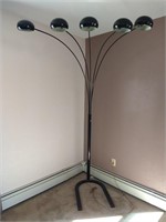Peacock Arc Floor Lamp