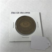 Vintage 1985 Georgia Bulldogs Medallion