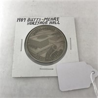 Vintage 1987 UGA Butts-Mehre Hrtg Hall Medallion