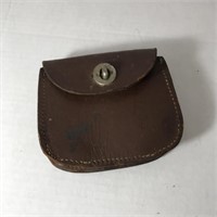 1950s Leather Cabbie Wallet