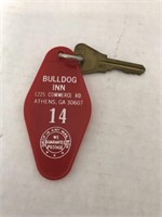 Bulldog Inn UGA Keychain Athens GA