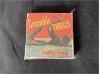 16mm Film Reel Crocodile Thrills Castle Films