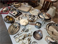 Large group of Silverplate