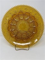 Indiana Glass Amber Deviled Egg Plate