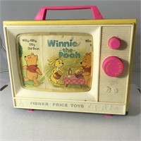 Vtg 1971 Fisher-Price Winnie the Pooh Music Box