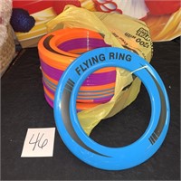 NOS flying rings frisbees