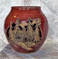 Pottery vase