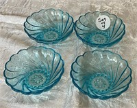 Hazel Atlas Capri Seashell bowls