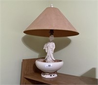 Vintage Asian Lamp/Planter