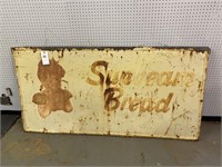 Vintage 'Sunbeam Bread' Metal Sign