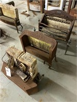 3-Vintage Gas Heaters