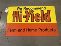 Hi-Yield Metal Sign