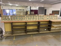 11' Wood Southwest Furniture & Crafts Sign