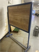 Wood Double-Sided Display Board