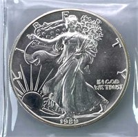 1989 American Silver Eagle 1oz .999 BU