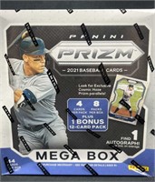 2021 Prizm Baseball Mega Box w/ 1 Autograph