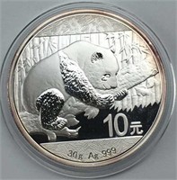 2016 China 30g Silver Panda .999