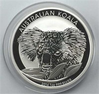 2014 Australian 1oz Silver Koala