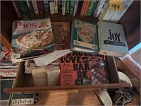 Cookbooks and recipe cards