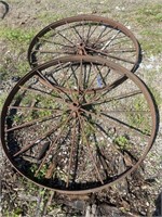 Vintage Implement Wheels