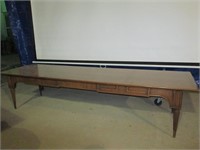 coffee table 6 ft long x 20 wide x16 tall