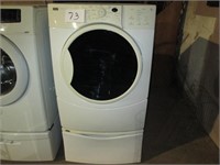 kenmore front load dryer w/ stand