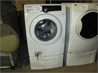 samsung front load washer w/ stand