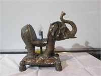 elephant lamp 13x13