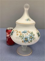 Hand Painted Compote