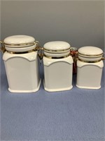 White Cannister Set