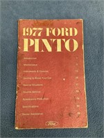 1977 Ford Pinto Owner's Manual
