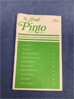 1976 Ford Pinto Owner's Manual