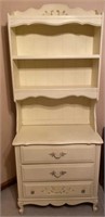 French Provençal Dresser With Hutch
