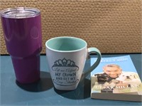 Yeti Tumbler, Coffee Mugs & Perfect Dog Book