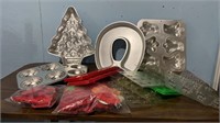 Wilton cake molds & Cookie Cutters