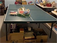 Harvard Ping Pong Table, Paddles & Balls