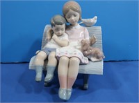 Lladro "Surrounded by Love" Figurine-Memorial