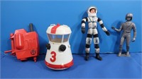 1968 Mattel Astronaut & Other Figurines & Access