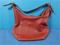 COACH Red Leather Purse