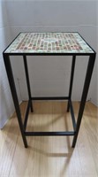Mosaic Tile Plant Stand