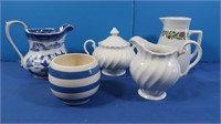 Porcelain Dishes-Ashworth Bros Creamer, English