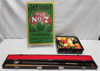 Collection of Billiard Pool Items
