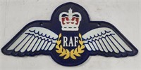 Royal Air Force Cast iron Sign