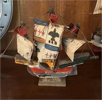 Wooden Pinta  Ship  (Living Room)