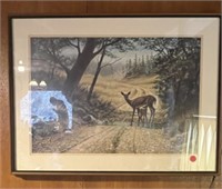 Framed Wall Art - Deers (living room)