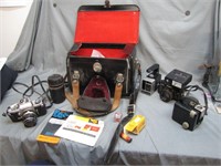Assorted Vintage Cameras & Gear