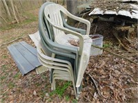 6 LAWN CHAIRS