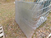 5' x 4' STAINLESS MESH (2)